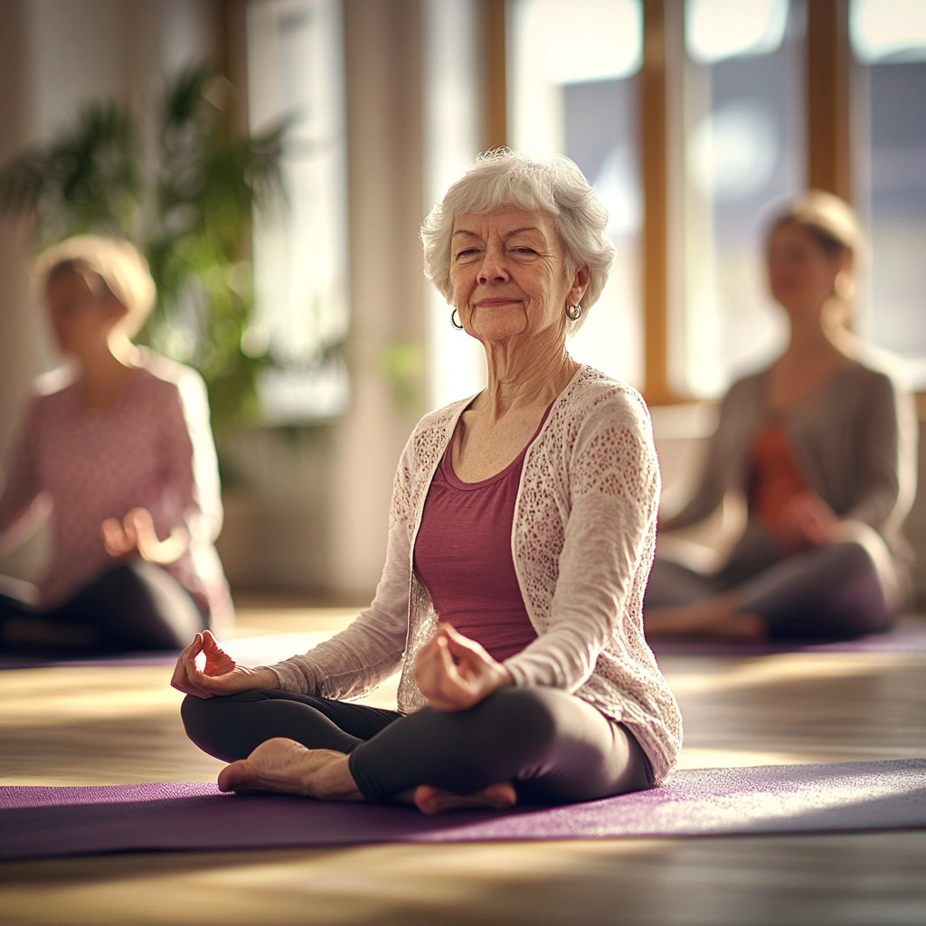 М'яка йога для старшого віку